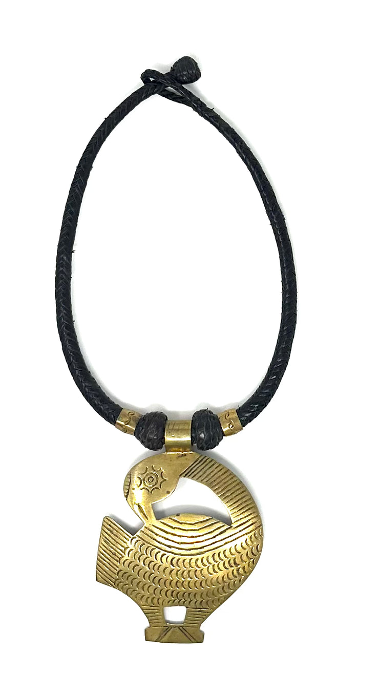 Sankofa Bird Necklace