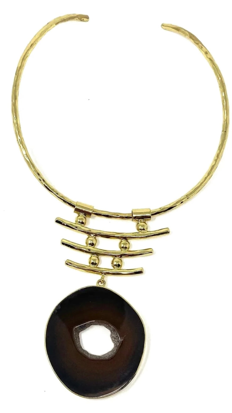 Black Agate Occo Necklace